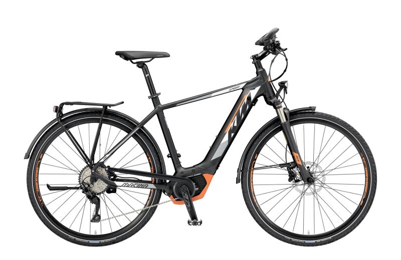 KTM MACINA SPORT 10 CX5 PT black matt (white orange) 2019 - HE 28 -  