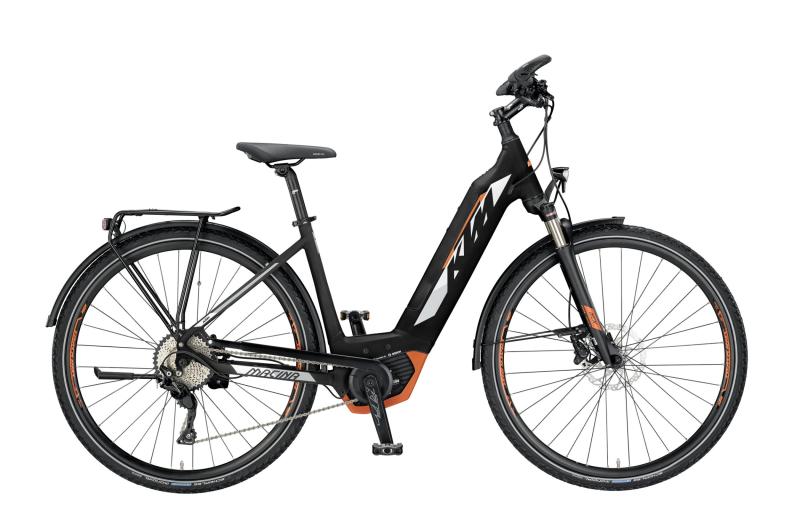 KTM MACINA SPORT 10 CX5 PT black matt (white orange) 2019 - US 28 -  