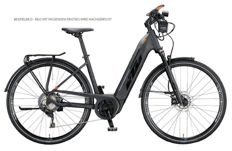 KTM MACINA SPORT ABS Black Matt ( Black Orange Glossy )  2021 - 625Wh 28