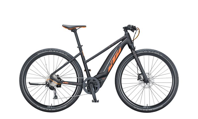 KTM MACINA SPRINT Black Matt ( Orange Grey )  2021 - 500Wh 29
