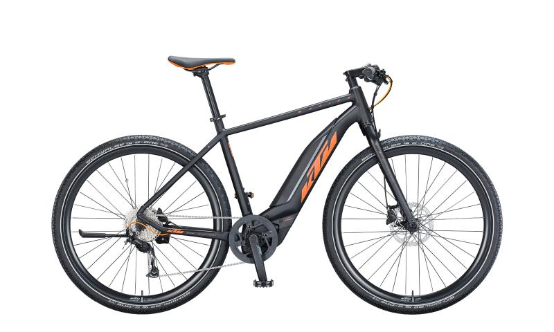 KTM MACINA SPRINT Black Matt ( Orange Grey )  2021 - 500Wh 29