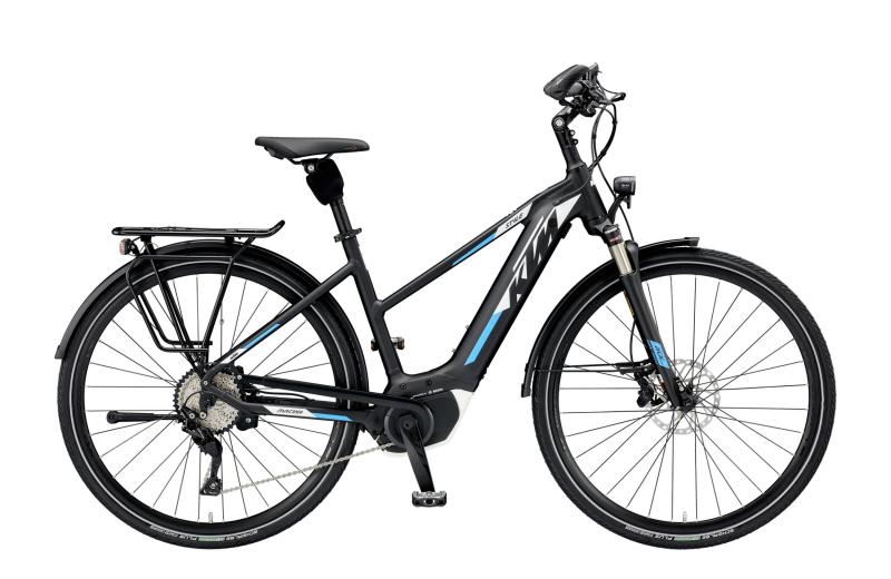 KTM MACINA STYLE 10 CX5 black matt (white azzuro) 2019 - DA 28 -  