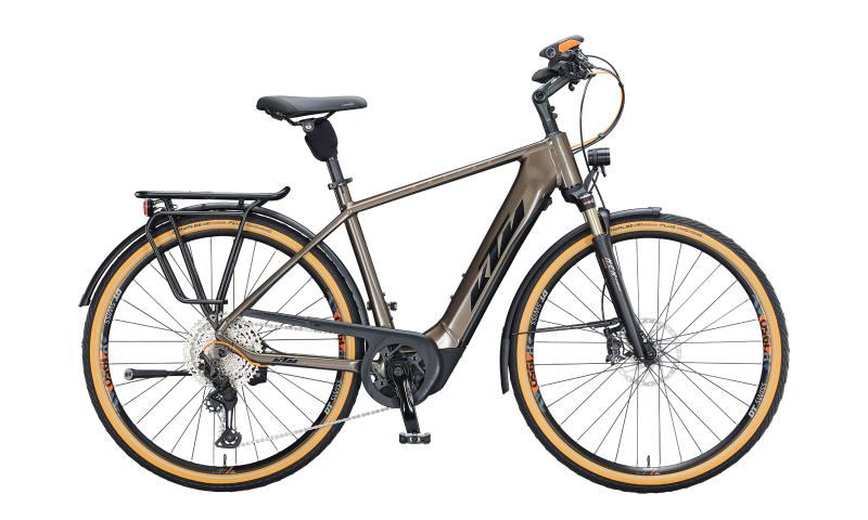 KTM MACINA STYLE 610 NYON Oak ( Black Orange )  2021 - 625Wh 29