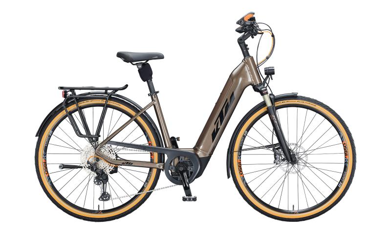 KTM MACINA STYLE 610 NYON Oak ( Black Orange )  2021 - 625Wh 29