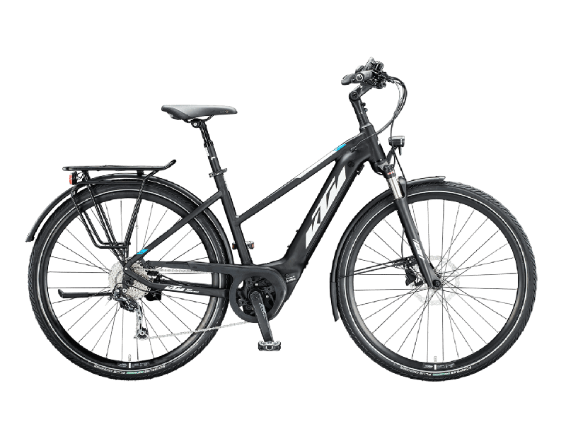 KTM MACINA TOUR 510 black matt (white blue) 2020 - DA  500Wh -  