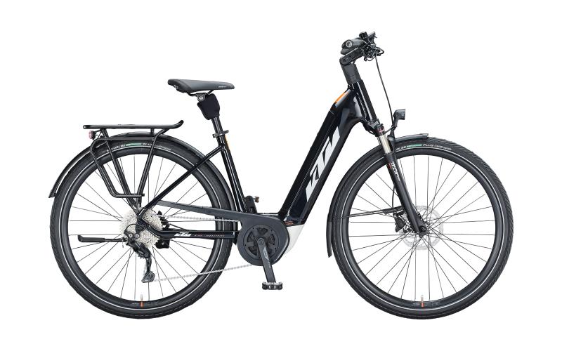 KTM MACINA TOUR P510 Metallic Black ( White Orange )  2021 - 500Wh 29