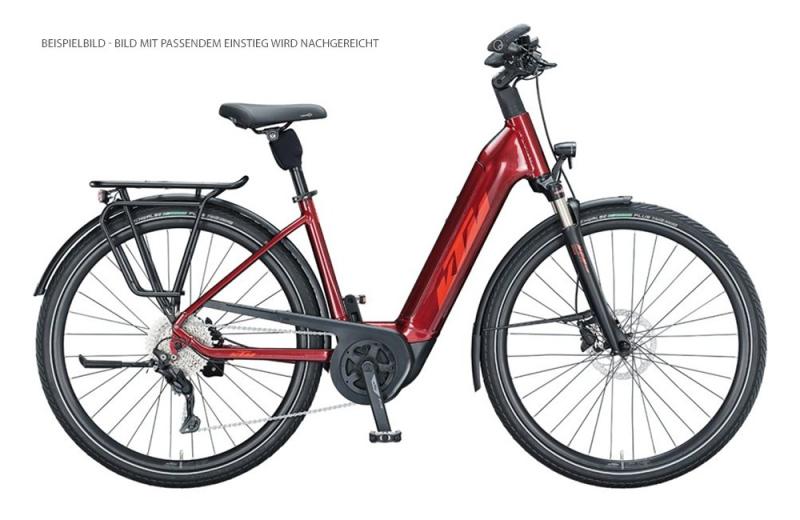 KTM MACINA TOUR P610 Dark Red ( Fire Orange Black )  2021 - 625Wh 29