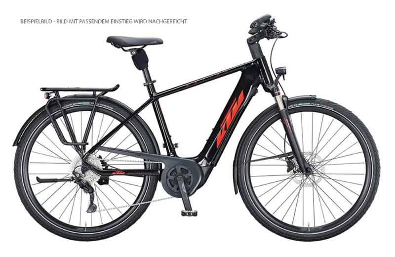 KTM MACINA TOUR P610 Metallic Black ( Fire Orange )  2021 - 625Wh 29