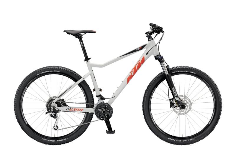 KTM ULTRA FUN 27.27 lightgrey matt (red black) 2019 - 27.5 -  