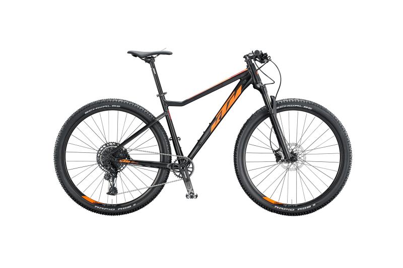 KTM ULTRA SPORT black matt (space orange red glossy) 2020 