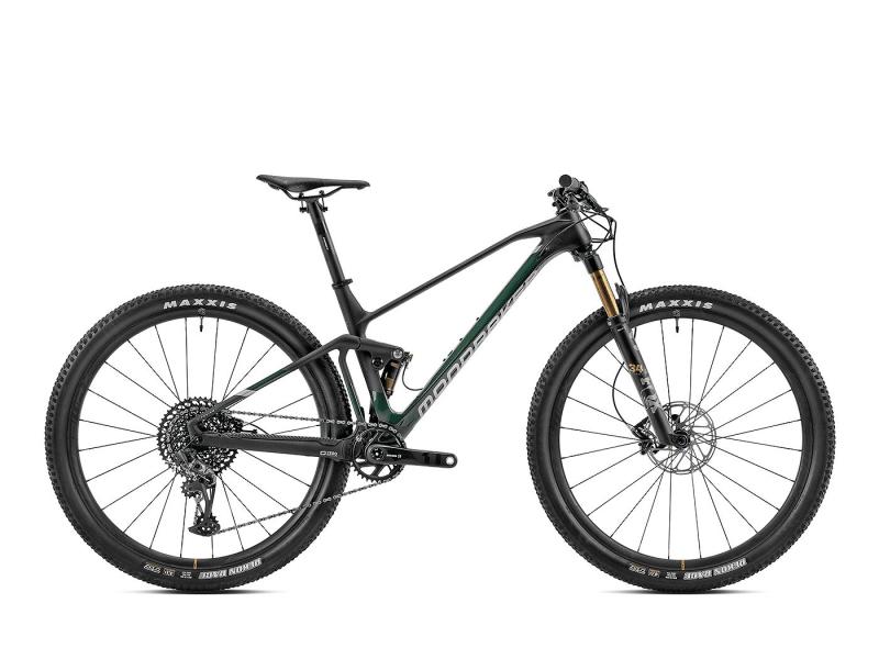 Mondraker F-Podium Carbon R carbon / grün / silber 2023 - 29