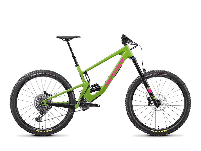 Santa Cruz Nomad 5 C S Adder Green 2022 - Unisex-27,5