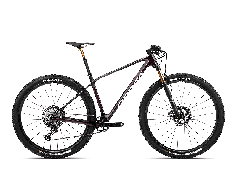 Orbea Alma M Team Wine Red Carbon View (Gloss) - Carbon Raw (Matt) 2023 - 29