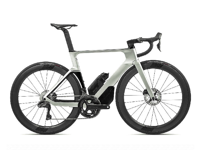 Orbea Orca Aero M31eLTD PWR Silvergreen (Gloss) - Black (Matt) 2023 - 28