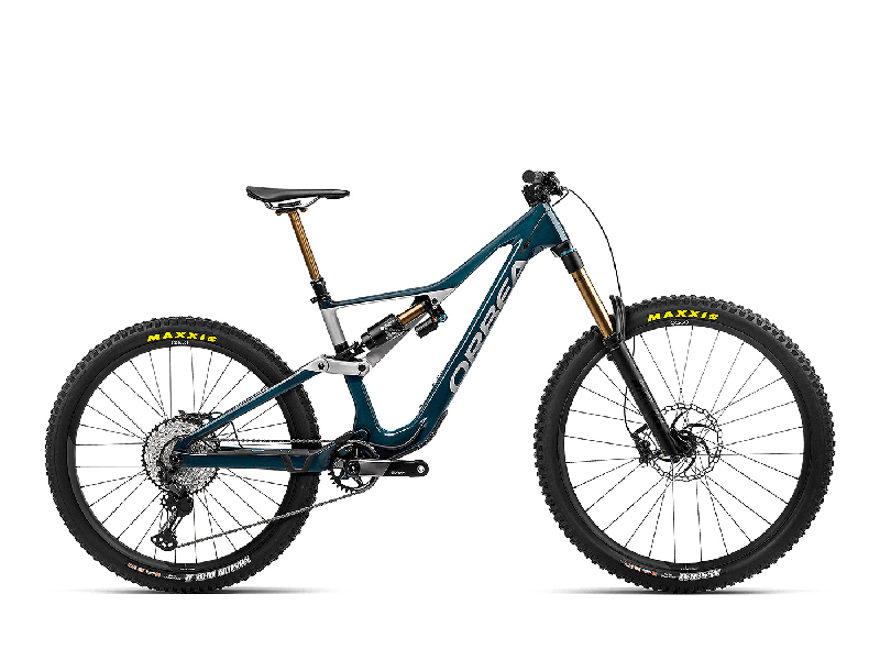 Orbea Rallon M-Team Jade Green Carbon View (Gloss)-Stone Silver (Matt) 2023 - 29
