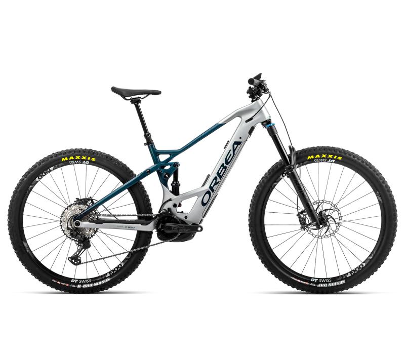 Orbea WILD FS M10 Silver, Jade Green (Carbon) 2022 - 29