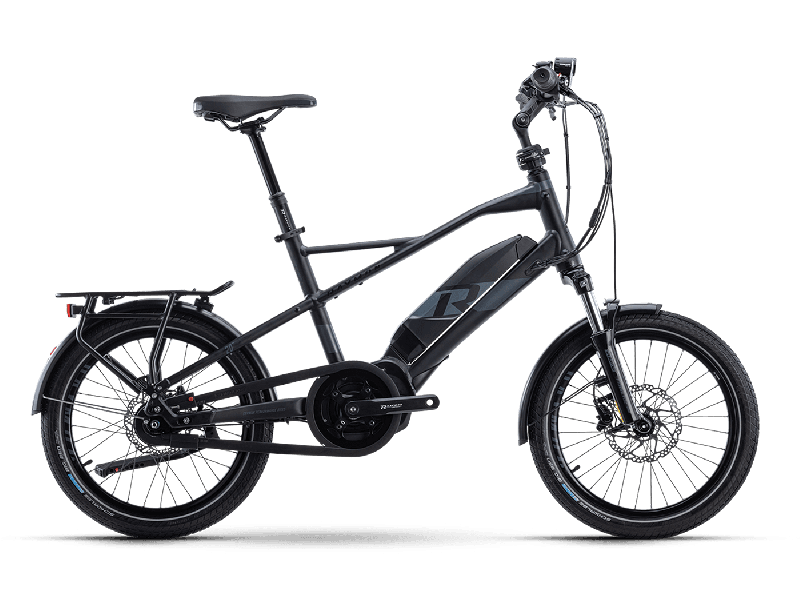 Raymon CompactRay E 4.0 Black / Darkgrey Matt  2021 - 500Wh 20