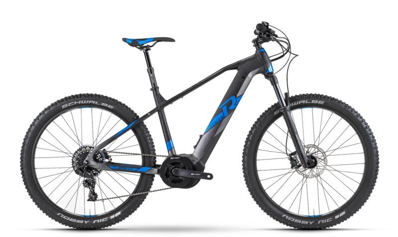 Raymon E-Nineray 8.0 dark grey/black/blue 2019 - MTB Hardtail 29 -  