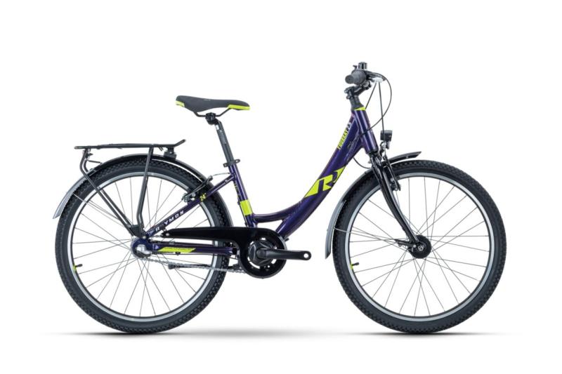 Raymon FourRay 2.5 Street purple metallic / lime green 2024 - 24