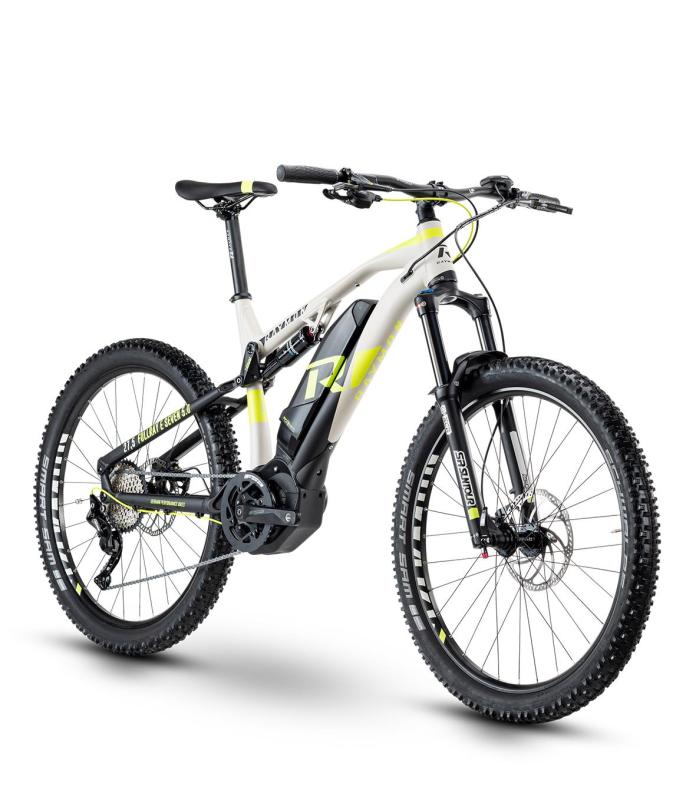 Raymon FullRay E-Nine 5.0 Black / Light Grey / Lime Gloss 2020 - E-MTB-All-Mountain 29 Unisex -  