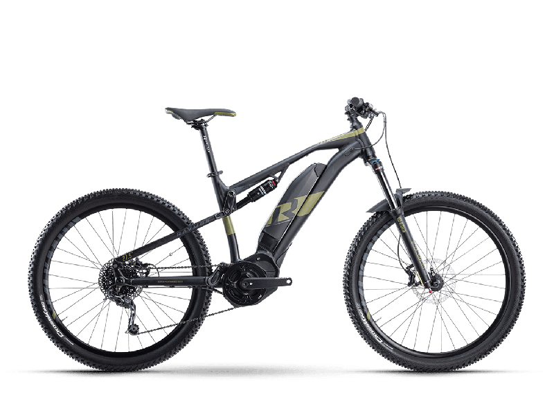 Raymon FullRay E-Seven 5.0 Black / Armor Matt  2021 - 500Wh 27,5