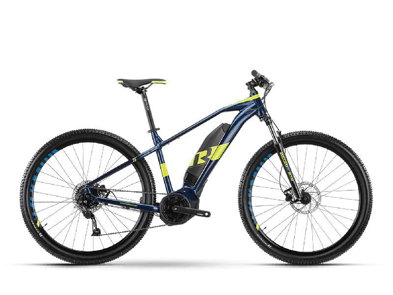 Raymon HardRay E-Nine 4.0 Deepblue / Lime  2021 - 500Wh 29
