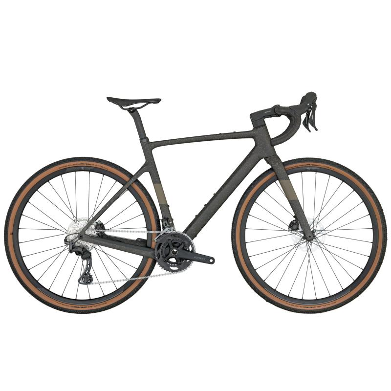 Scott Addict Gravel 40 black Carbon Brown 2024 - 28