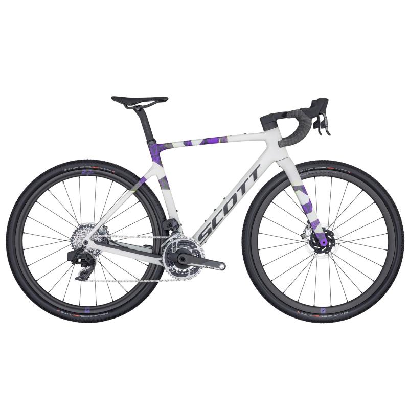 Scott Addict Gravel RC Beluga Grey/Progressive Purple 2024 - 28