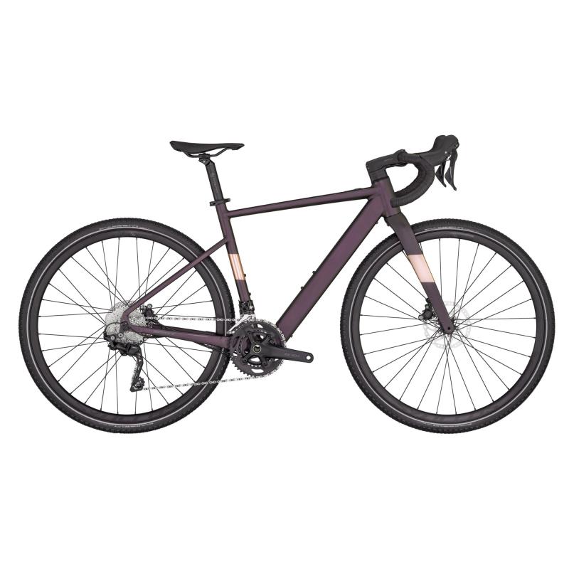 Scott Contessa Speedster Gravel eRIDE 25 Burgundy Purple 2024 - 28