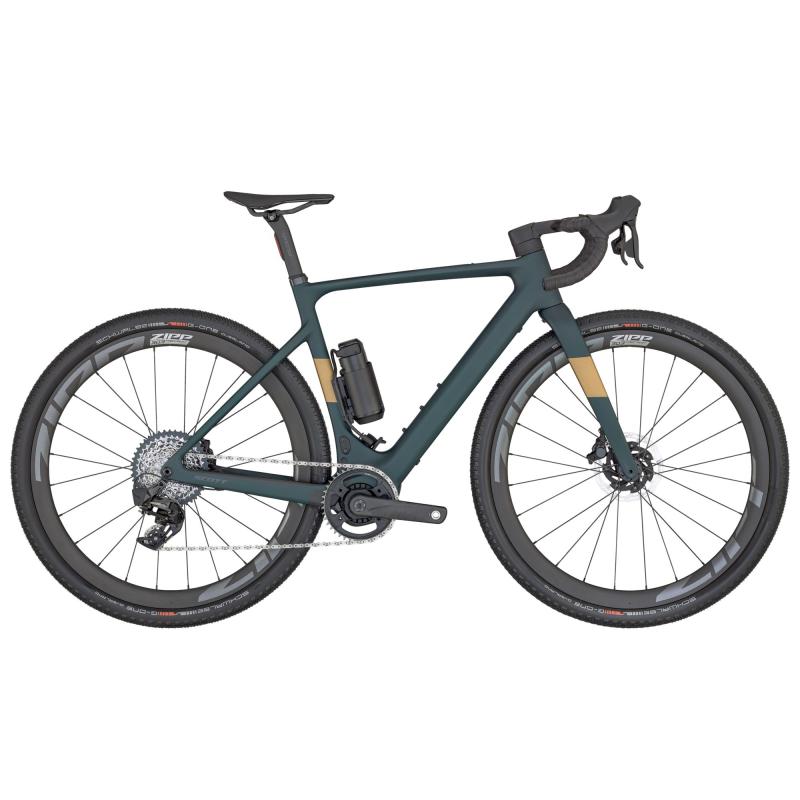 Scott Solace Gravel eRIDE 10 Petrol Green 2024 - 28