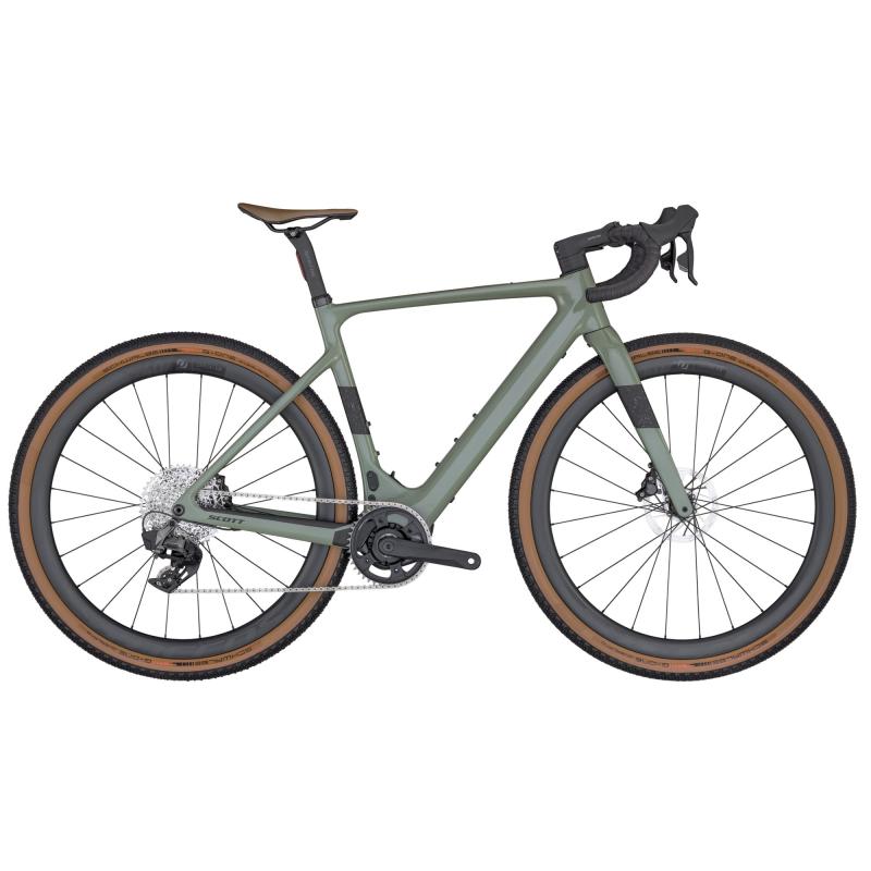 Scott Solace Gravel eRIDE 20 Undergrowth Green 2024 - 28