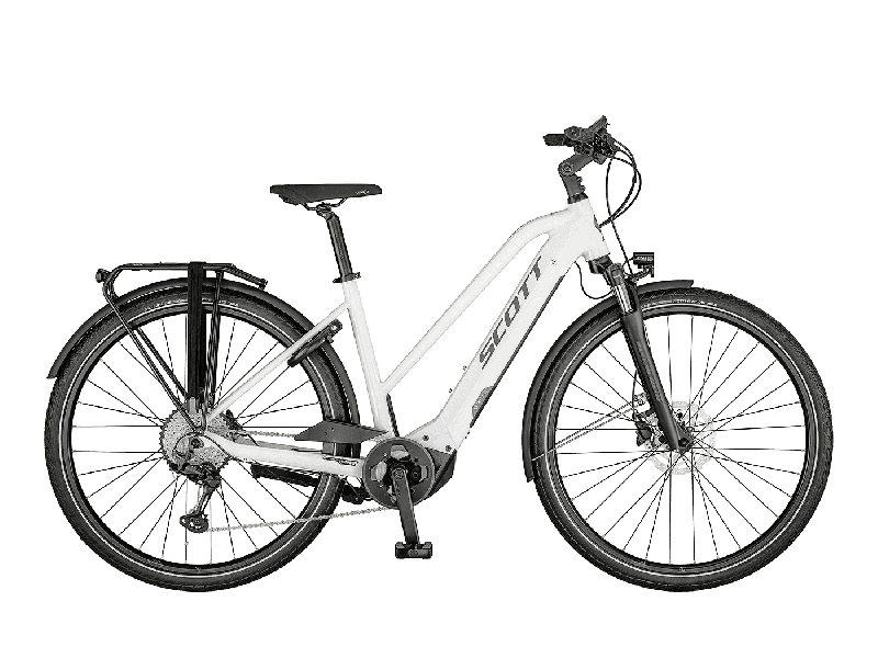 Scott Sub Sport eRIDE 10 Lady gloss white / steel grey 2021 