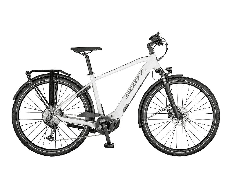 Scott Sub Sport eRIDE 10 Men gloss white / steel grey 2021 