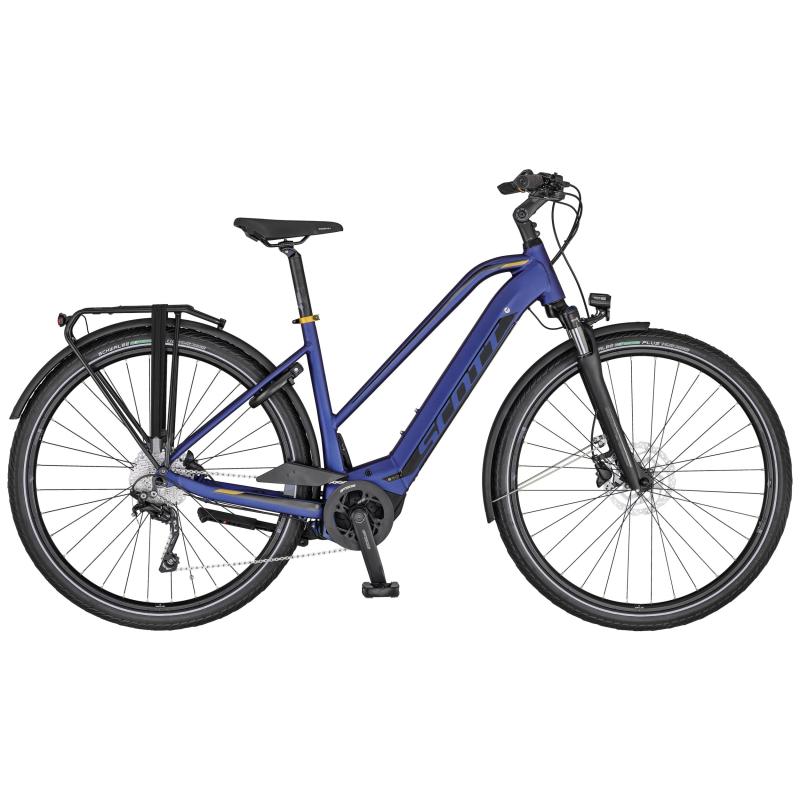Scott Sub Tour eRIDE 10 Lady abyss blue / black / apple gold 2020 - 625Wh 28 -  