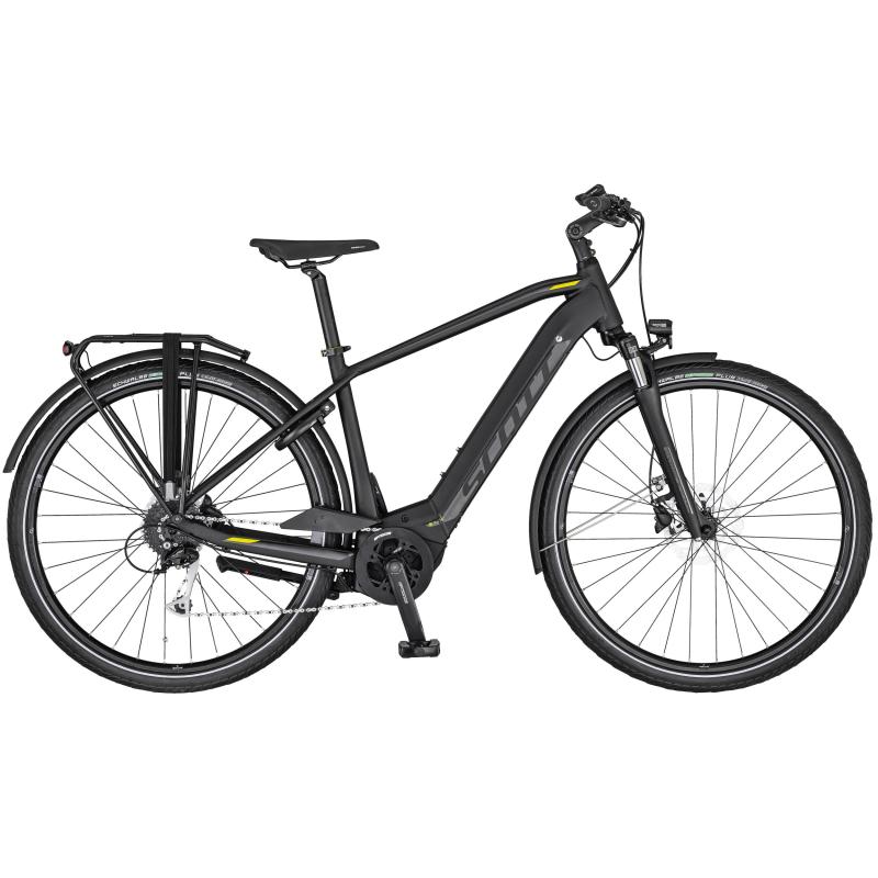 Scott Sub Tour eRIDE 30 Men black / yellow gold 2020 - 400Wh 28 -  