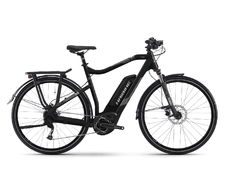 Haibike SDURO Trekking 1.0 Schwarz / Titan / Grau Matt  2021 - 400Wh 28