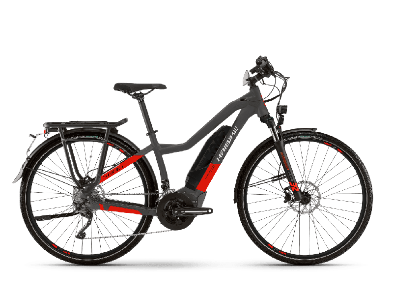 Haibike SDURO Trekking S 9.0 Anthracite / Red  2021 - 500Wh 28