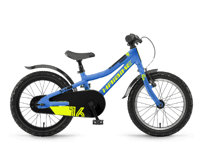 Haibike SEET Greedy 16'' Blau/Schwarz/Lime 2020 - MTB Hardtail -  