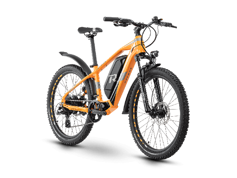 Raymon SixRay E 1.5 Street Orange / Grey  2021 - 300Wh 26