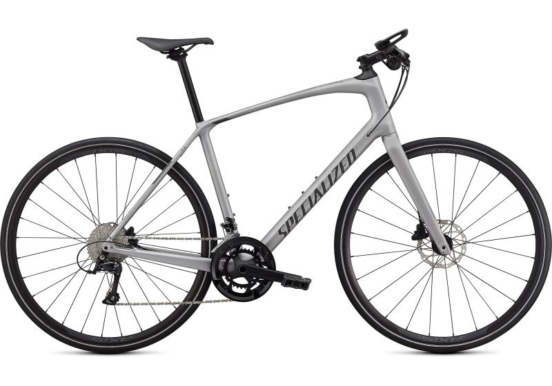 Specialized Sirrus 4.0 Satin Flake Silver / Charcoal / Black Reflective 2021 - 28