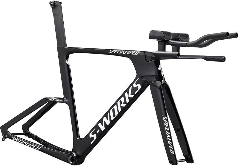 Specialized S-Works Shiv TT Disc Module Gloss Tarmac Black/White 2021 - Diamant -  