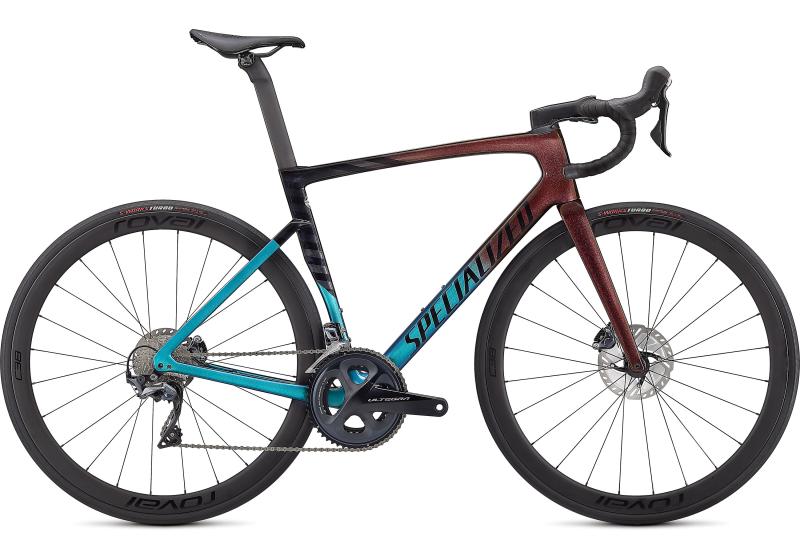 Specialized Tarmac SL7 Expert Ultra Turquoise/Red Gold Pearl/Black 2021 - 28