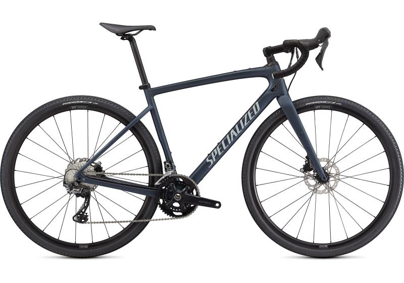 Specialized Diverge Sport Carbon Satin Cast Blue Metallic/Ice Blue/Chrome/Clean 2021 - 28