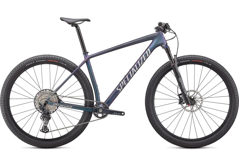 Specialized Epic Hardtail Comp SATIN CARBON/OIL CHAMELEON/FLAKE SILVER 2021 - Diamant -  