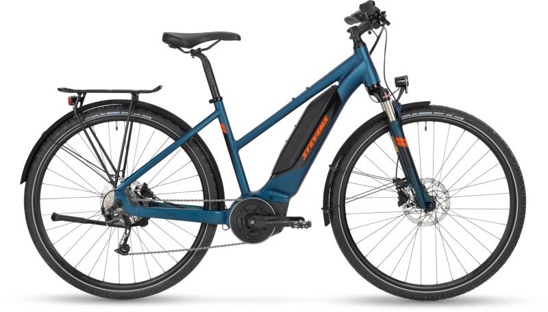 Stevens E-4X Tour Lady Moonlight Blue 2020 - 28 500Wh -  