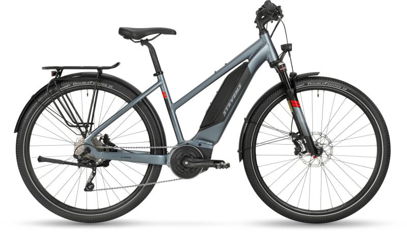 Stevens E-6X Tour Lady Foggy Grey 2020 - 28 500Wh -  