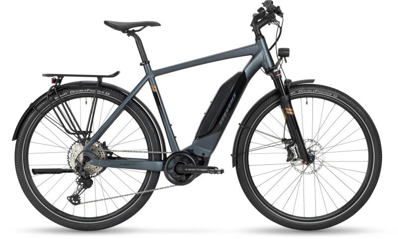 Stevens E-8X Tour Gent Graphite Grey 2020 - 28 500Wh -  