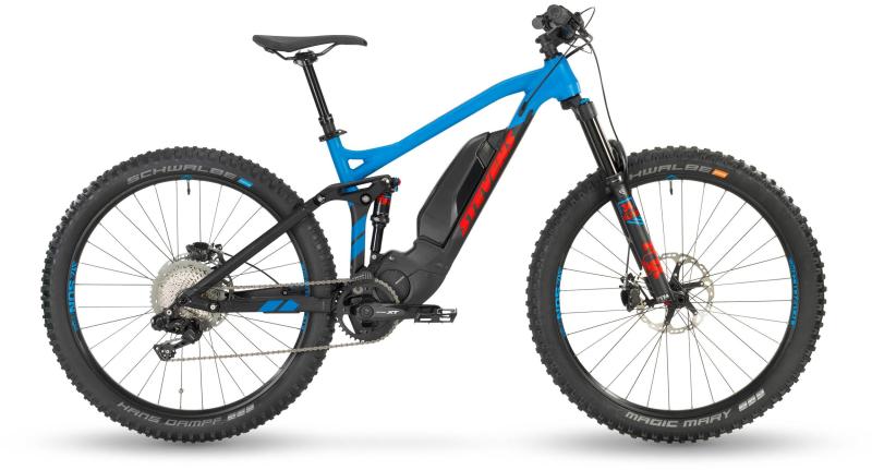 Stevens E-Whaka+ ES Vibrant Blue 2019 - 27,5 500Wh -  