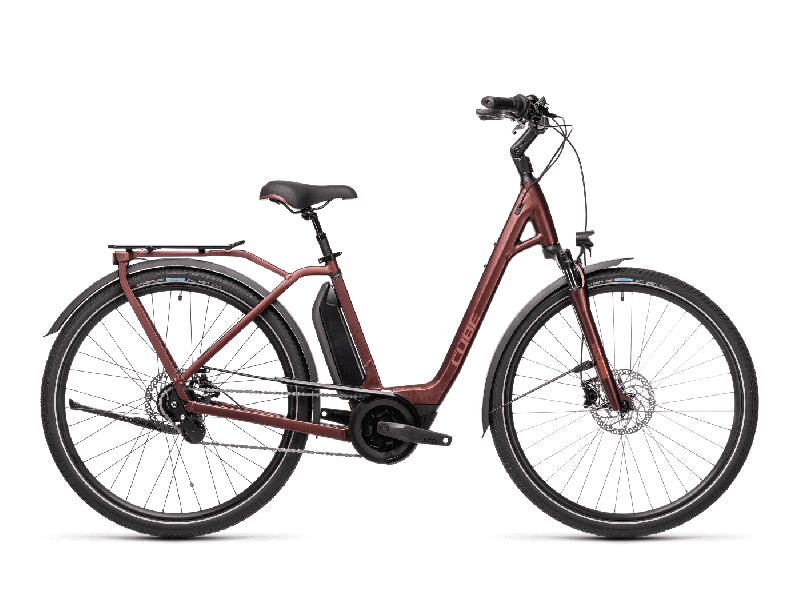 Cube TOWN HYBRID PRO 500 Red´n´red  2021 - 500Wh 29