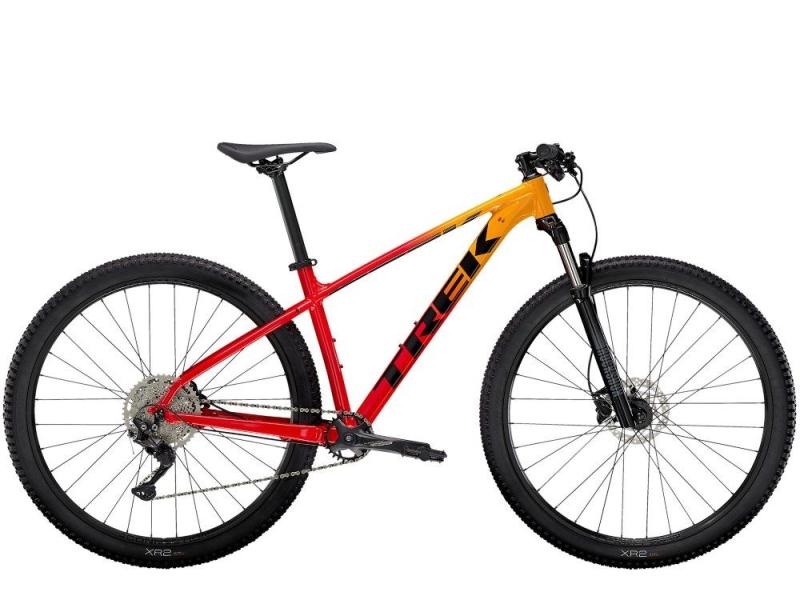 Trek Marlin 7 Marigold to Radioactive Red Fade 2022 - Unisex-29